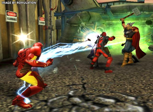 marvel ultimate alliance gamecube