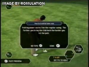 Tiger Woods PGA Tour 08 for Wii screenshot