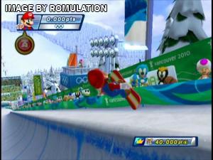 Mario & Sonic at the Olympic Winter Games for Wii screenshot