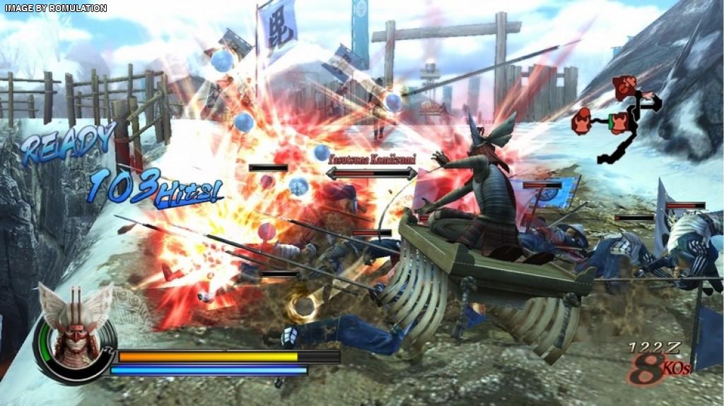 sengoku basara iso wii